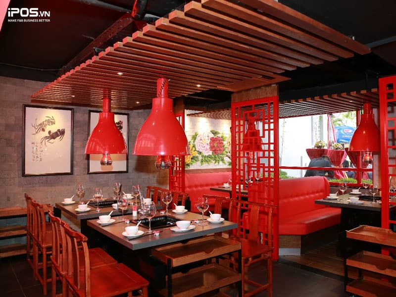Thiết kế nhà hàng theo phong cách Hongkong - Trung Quốc