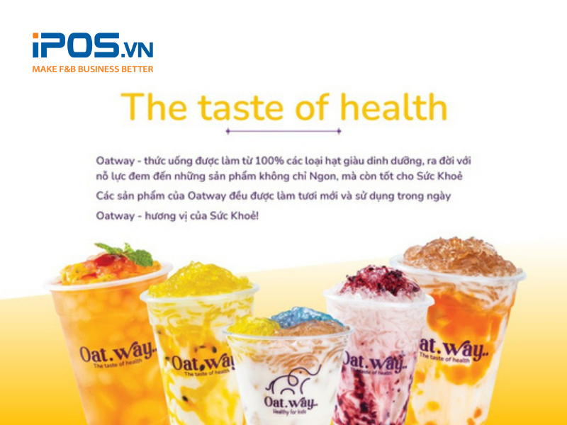 Oatway yogurt mang đến loại đồ uống vừa ngon miệng vừa tốt cho sức khỏe
