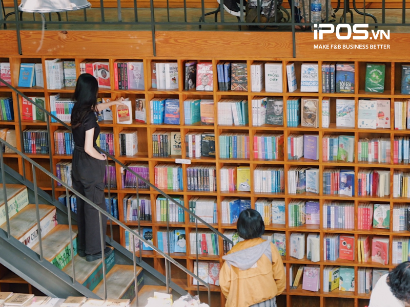 quán cà phê sách tại Hà Nội