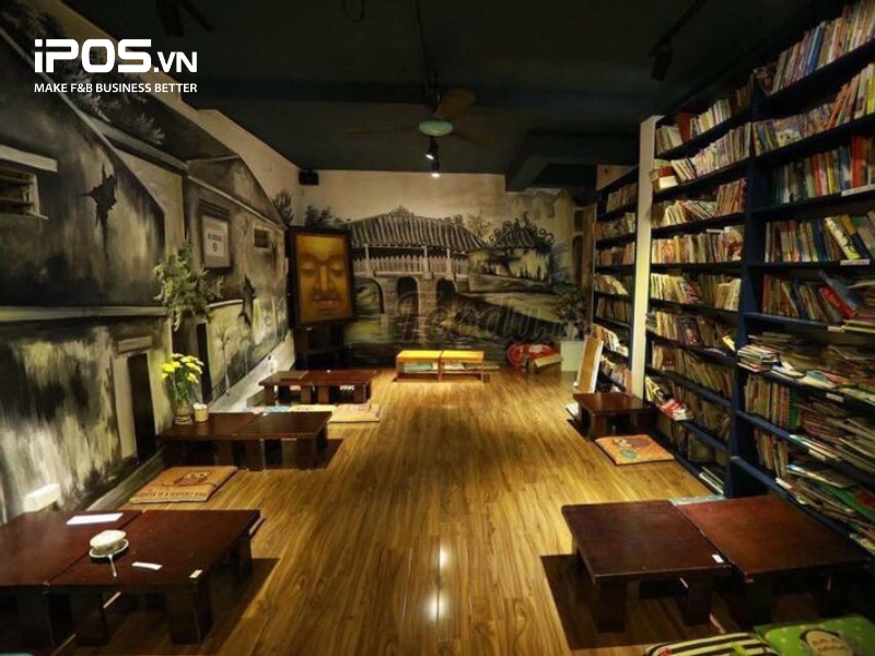 quán cà phê sách tại Hà Nội