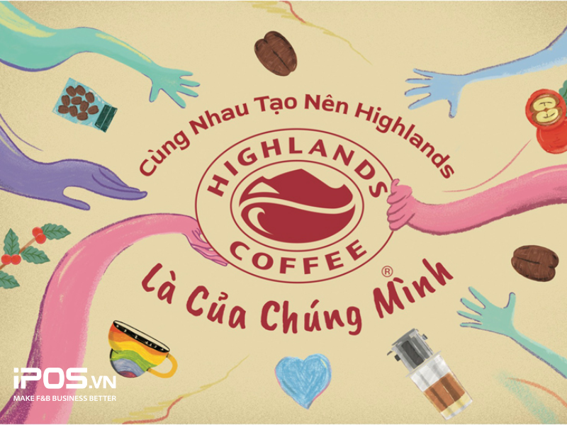 Highlands Coffee đổi logo