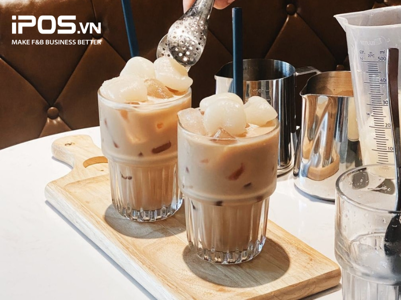 Trà sữa chôm chôm - sản phẩm best seller trong menu Katinat Saigon Kafe 