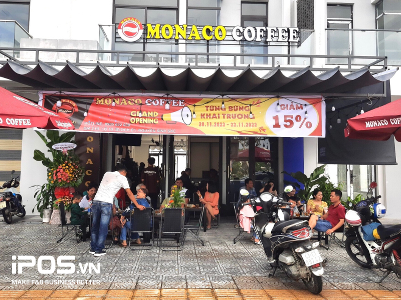 Monaco Coffee triển khai nhiều mô hình nhượng quyền thương hiệu linh động theo chi phí và diện tích mặt bằng