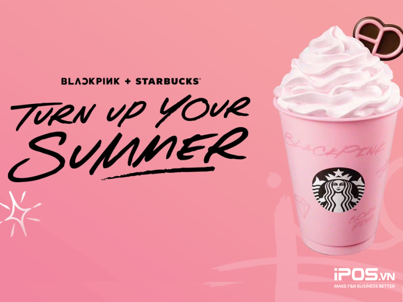 Starbucks kết hợp cùng Blackpink trong chiến dịch “Turn Up Your Summer” 
