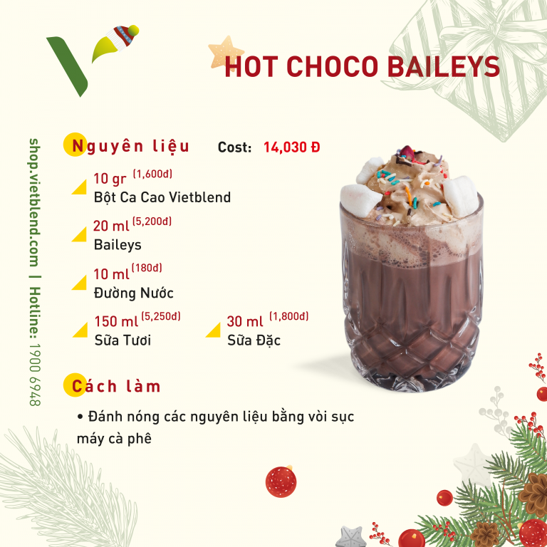 Có thể xếp Choco Bailey là một loại cocktail vì có sử dụng rượu trong pha chế
