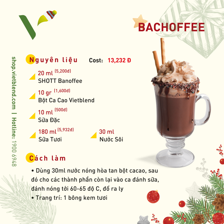 Bachcoffee sinh ra đích thị dành cho những tín đồ “hảo ngọt”