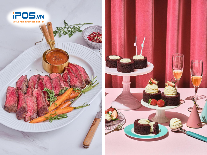 concept chụp ảnh món ăn