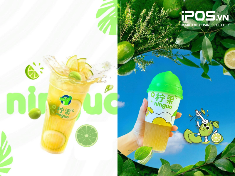 Đồ uống trà chanh giã tay có xuất xứ từ Trung Quốc 