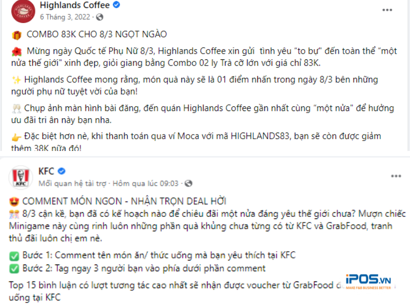 Toplist chương trình marketing 8/3