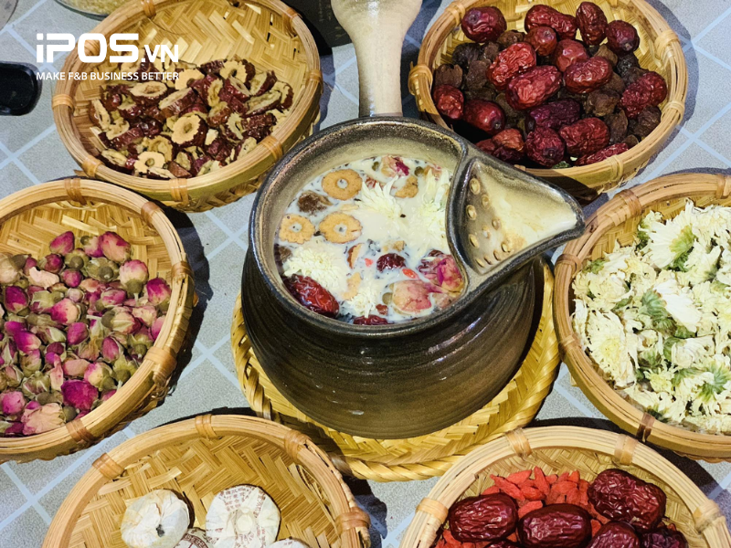 trà sữa nướng Vân Nam