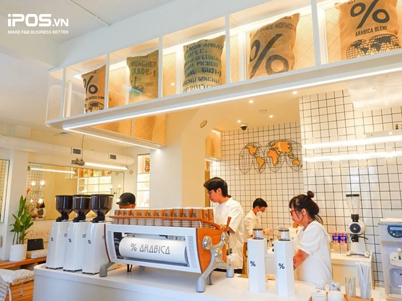 Những chuỗi cà phê ngoại