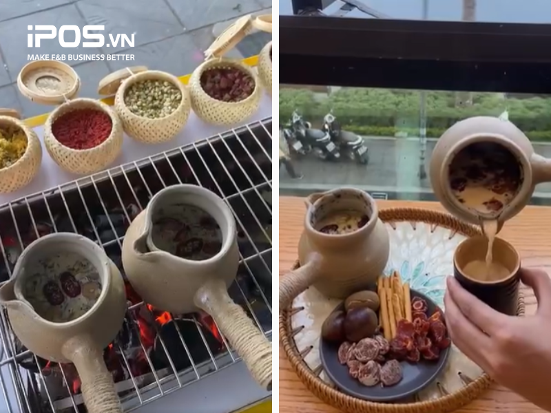 trà sữa nướng Vân Nam