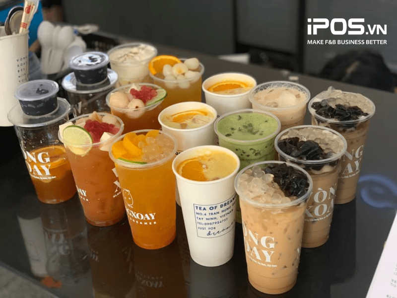 Kinh doanh trà sữa vỉa hè