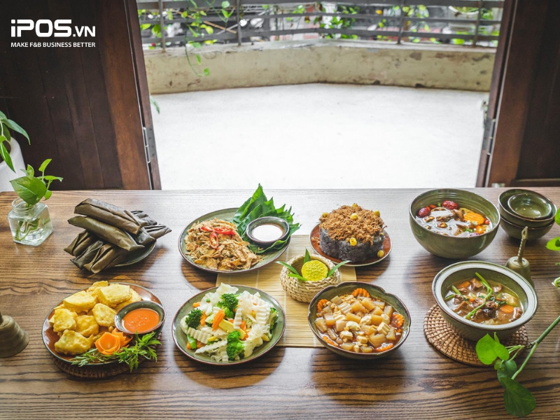 Top 10 quán chay quận Tây Hồ