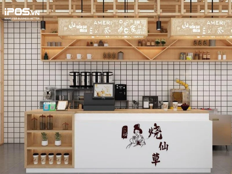 Ý tưởng thiết kế quầy pha chế cà phê 