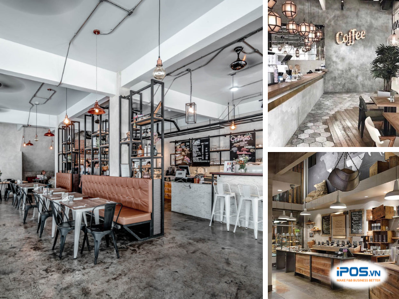 phong cách quán cà phê