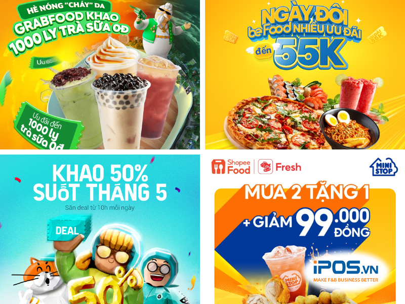 Cách đặt đồ ăn giá rẻ