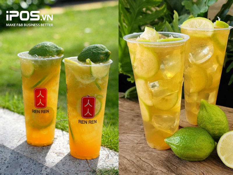 Các hàng quán đua nhau “bắt trend” kinh doanh trà chanh giã tay 