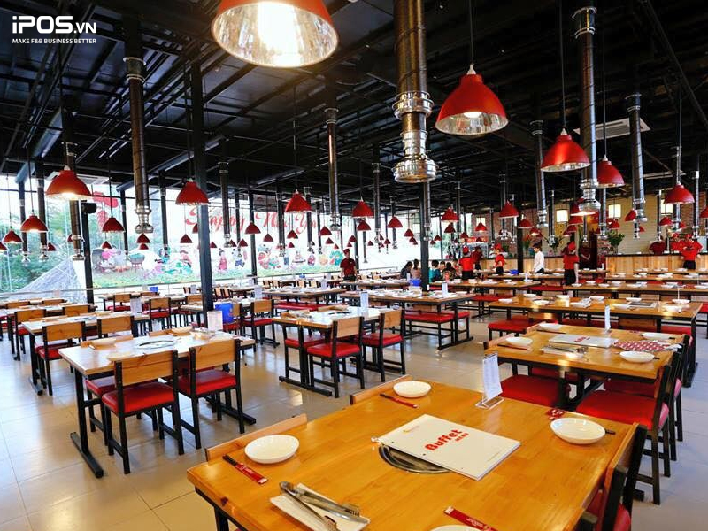 chi phí mở quán nướng không khói