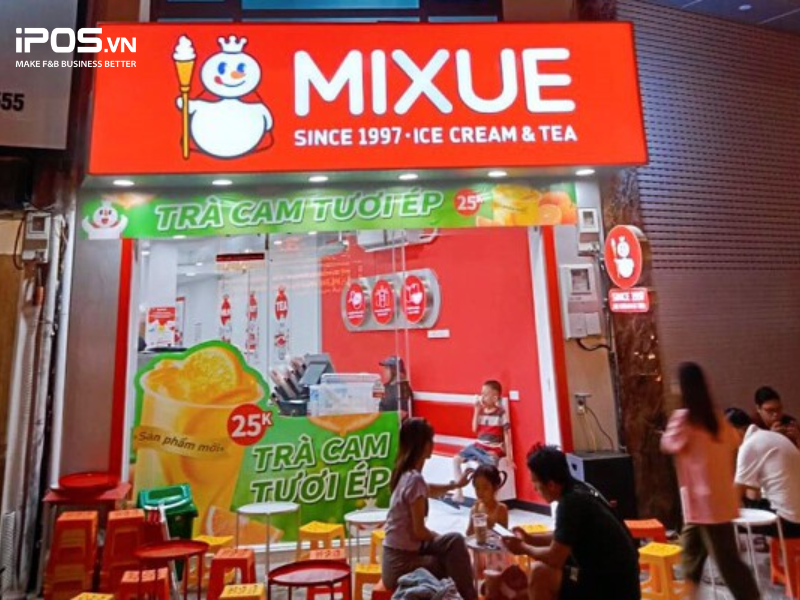 Nhượng quyền Mixue bão hòa