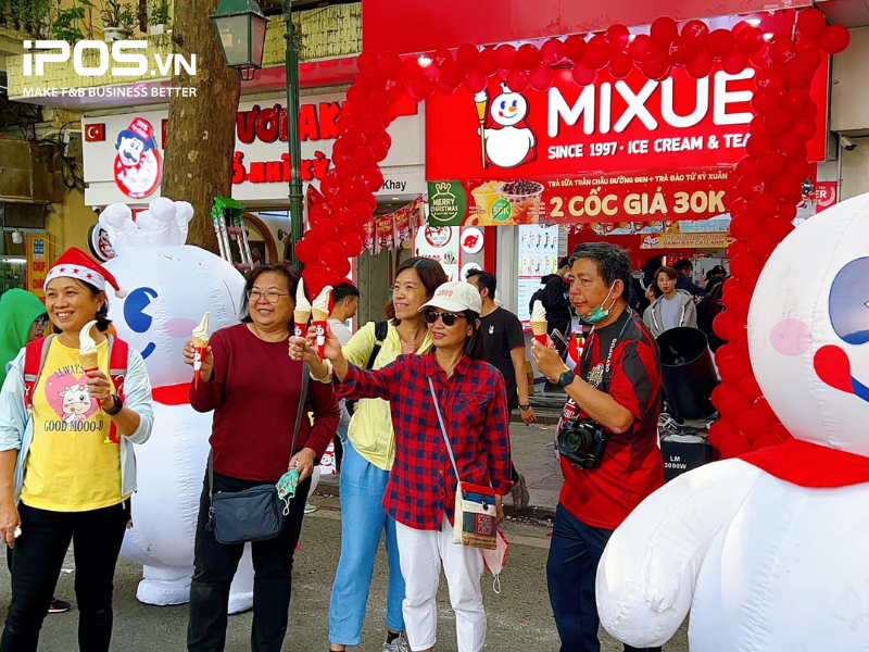 Mixue cán mốc 1000 cửa hàng