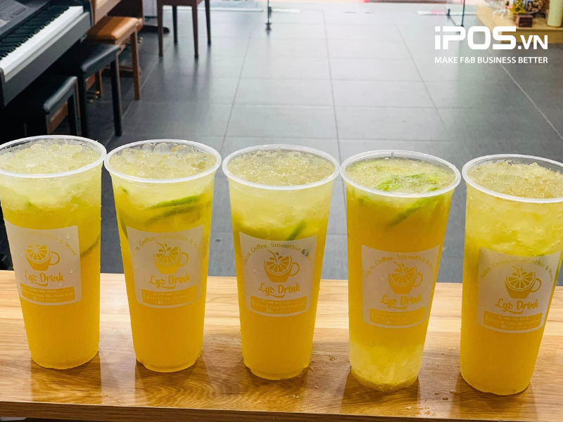 Trà chanh giã tay là sản phẩm dễ dàng tiếp cận khách hàng 