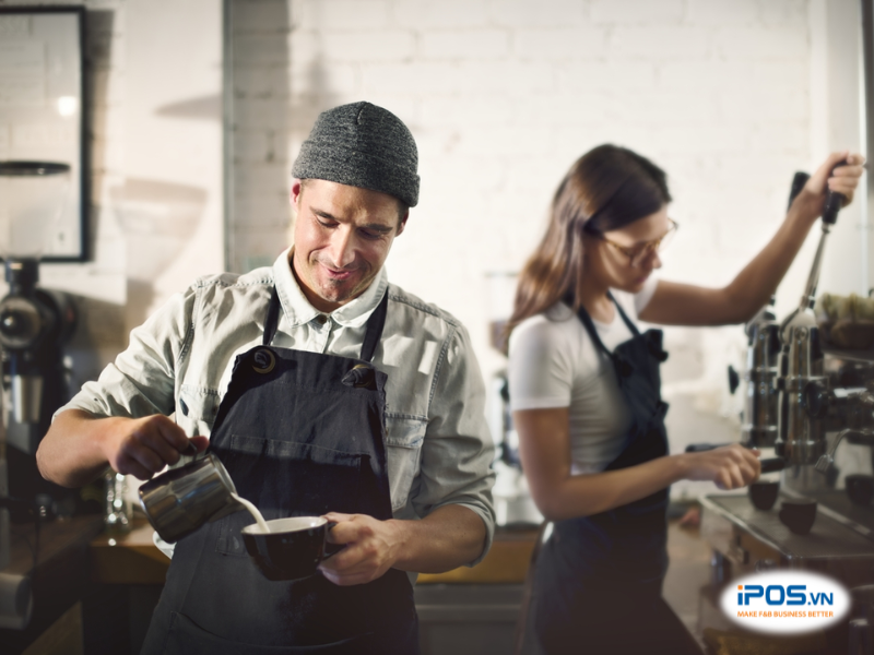 quản lý nhân sự quán cà phê