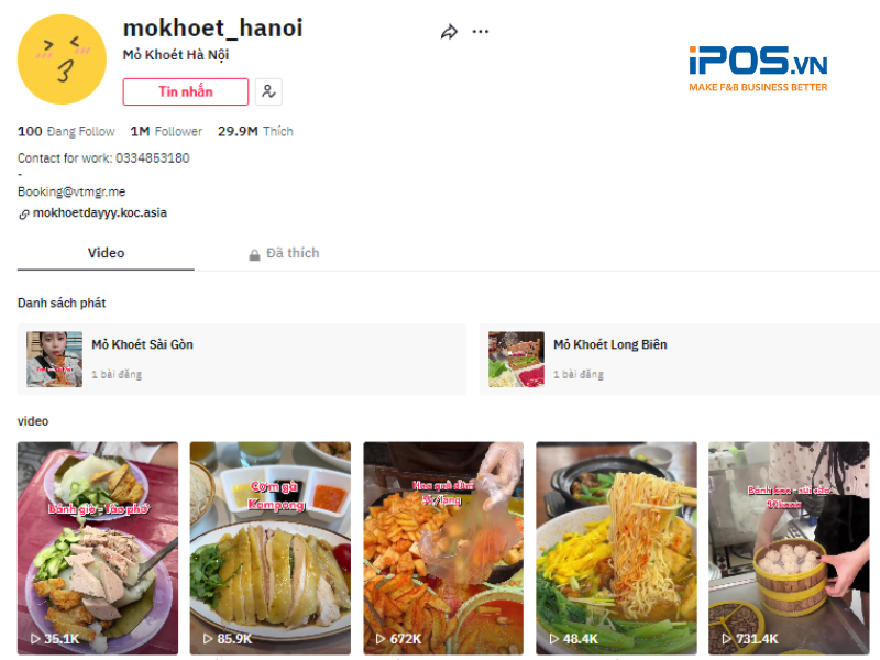 tiktoker review đồ ăn