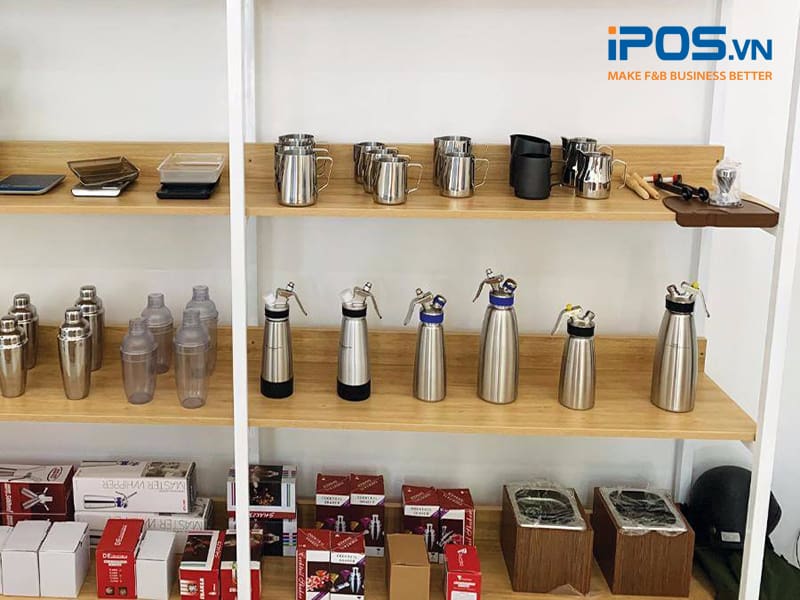 dụng cụ pha chế tại Phadin Coffee