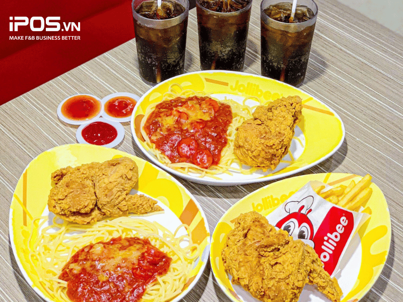 Jollibee, KFC, McDonald's cạnh tranh