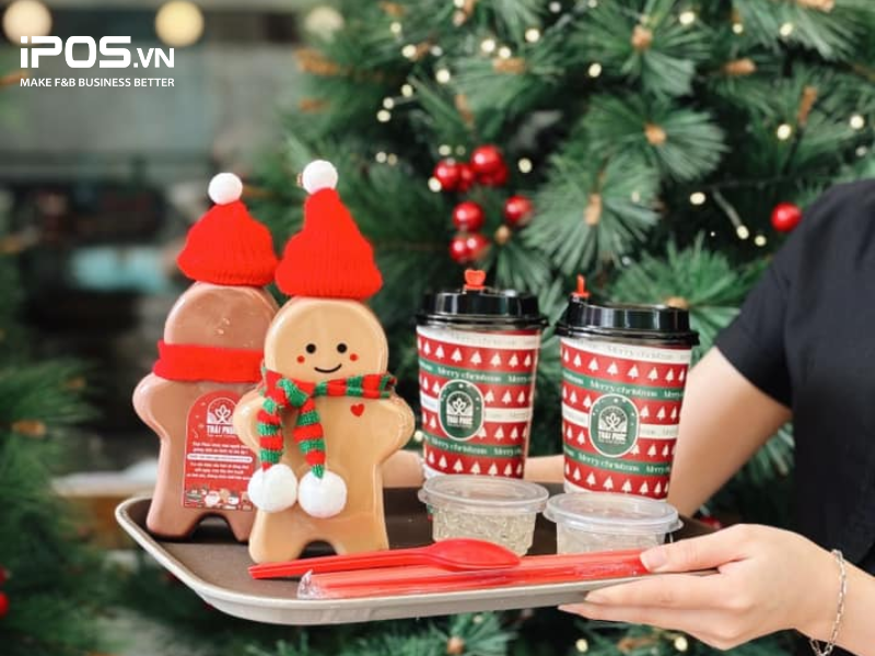 Mẫu ly giấy giáng sinh