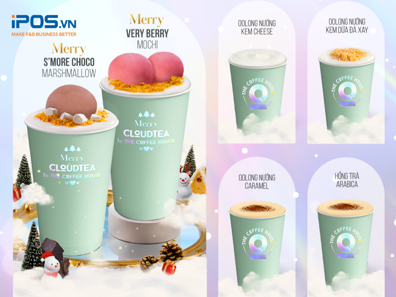 thiết kế ly Giáng Sinh