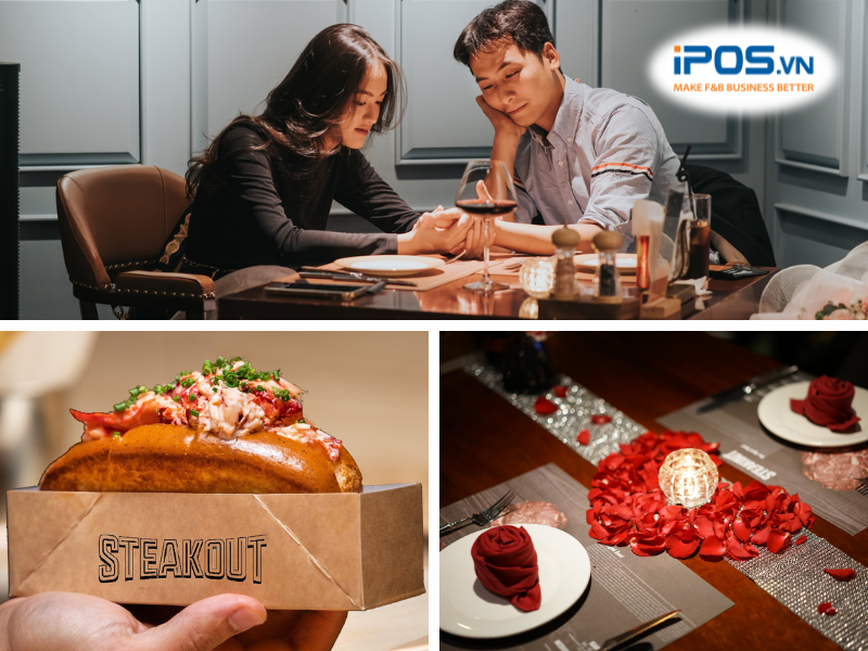 nhà hàng âu lãng mạn