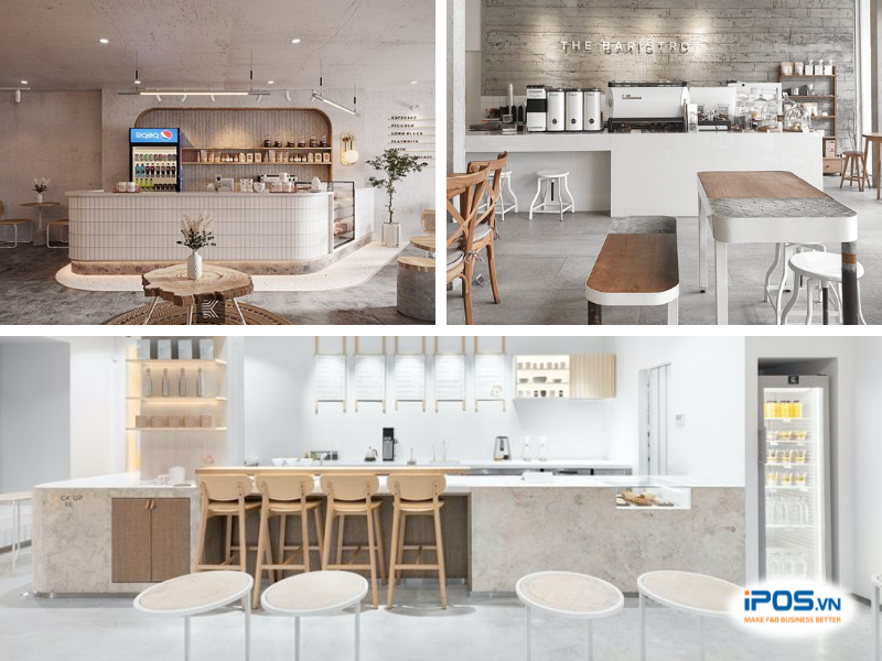 phong cách quán cà phê