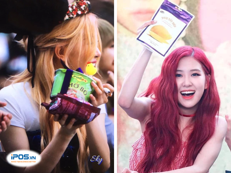 blackpink ăn đồ việt