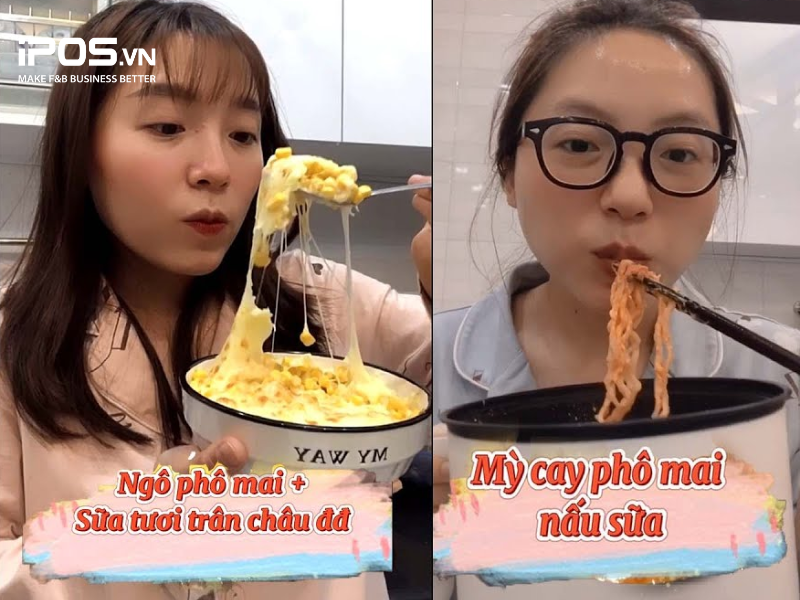 kênh tiktok review đồ ăn