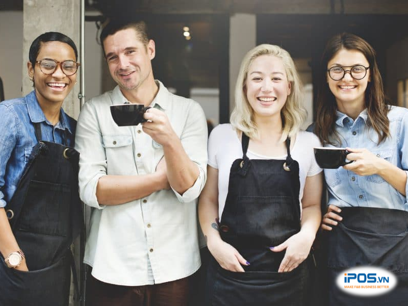 quản lý nhân sự quán cà phê