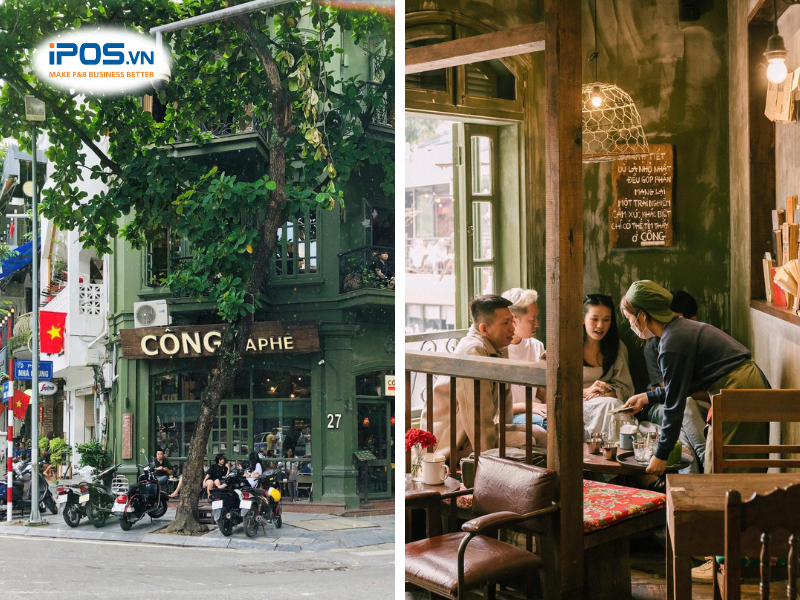 quán cafe vỉa hè