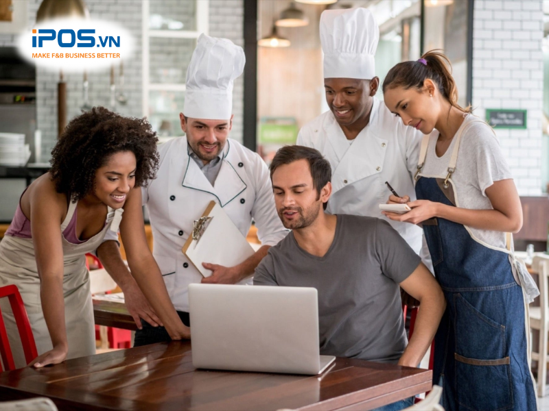 bố trí nhân sự trong nhà hàng