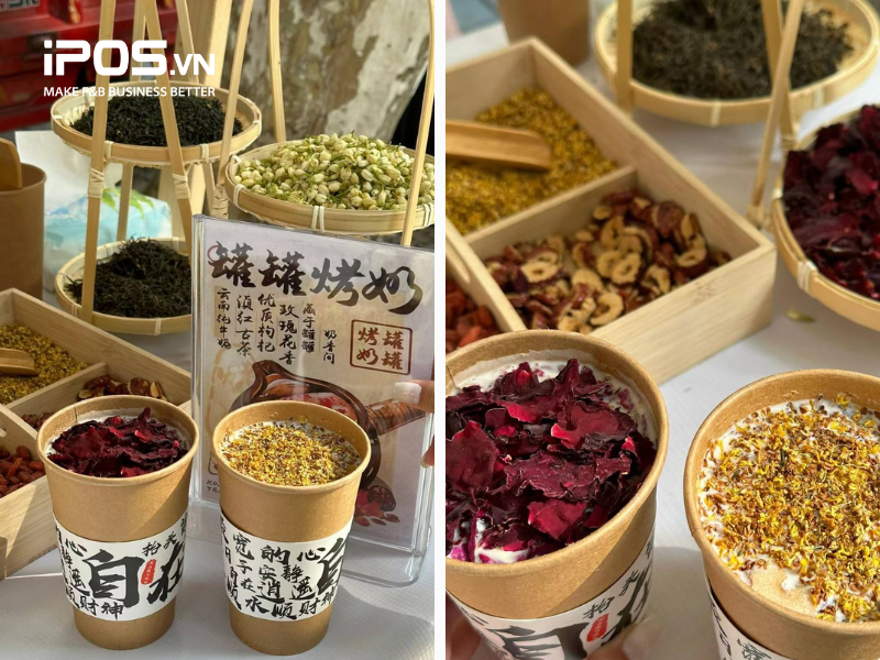 trà sữa nướng Vân Nam