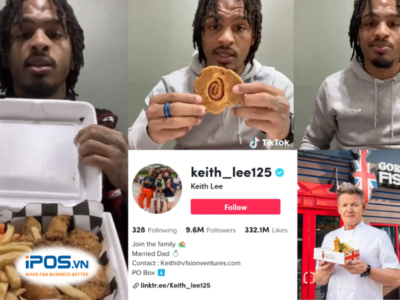 tiktoker review đồ ăn