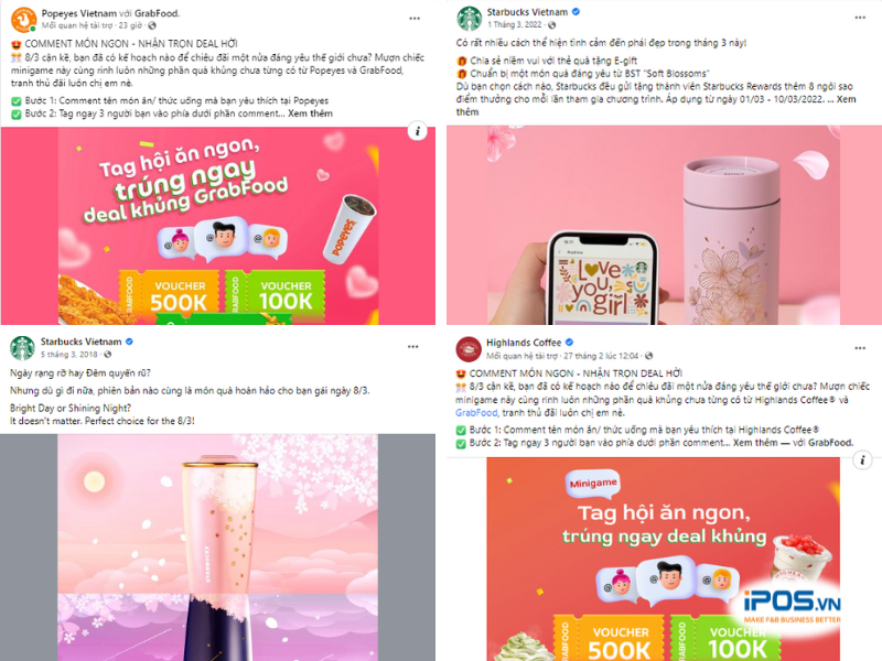 Toplist chương trình marketing 8/3