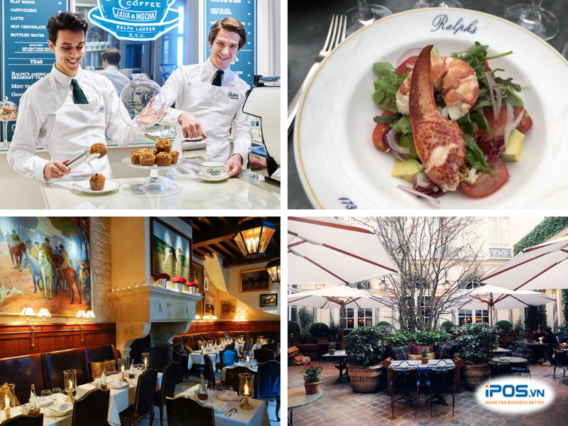 Dior, Gucci, Louis Vuitton, Ralph Lauren mở nhà hàng quán cafe