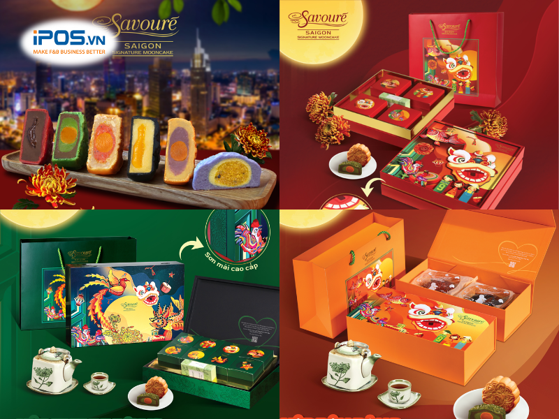 bộ sưu tập bánh trung thu