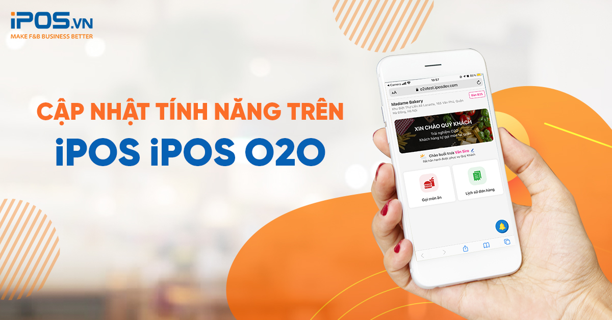 Cập nhật tính năng tích điểm – Đổi voucher trên Menu điện tử iPOS O2O