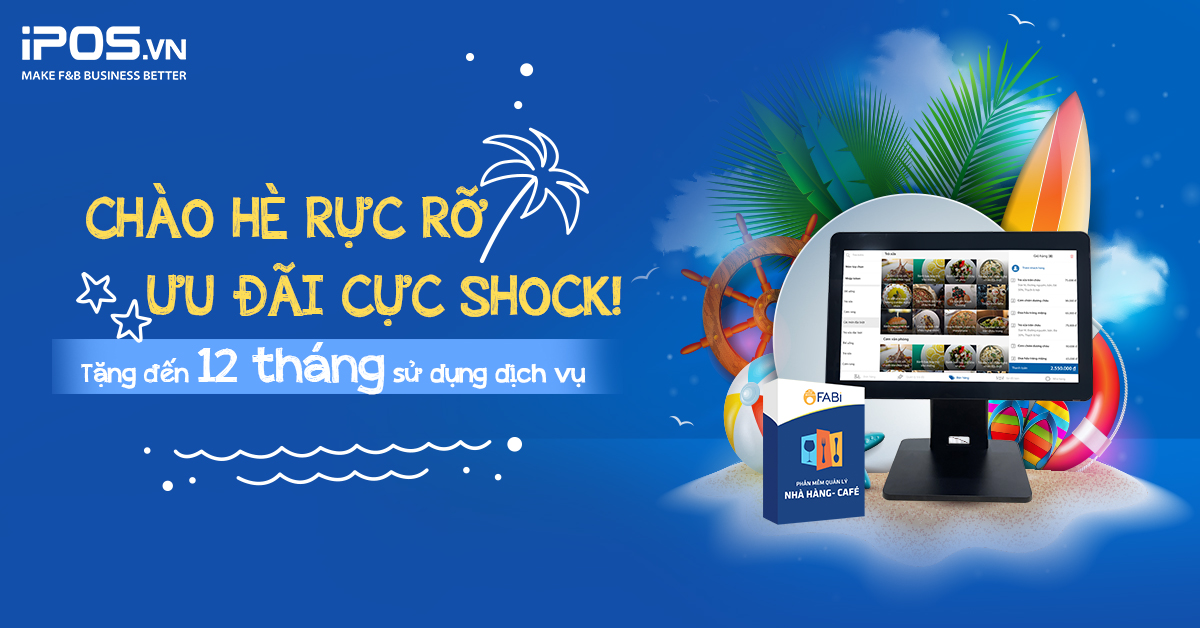 Chương trình ưu đãi tháng 5: Chào hè rực rỡ – Ưu đãi cực shock!