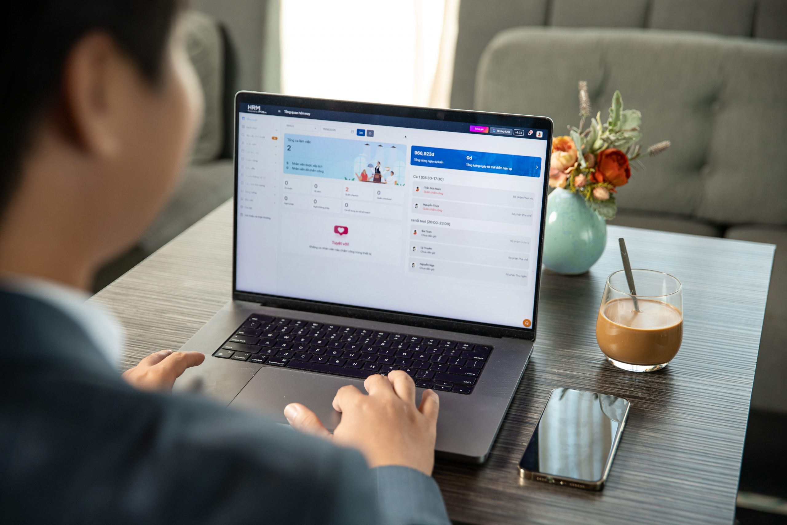 iPOS HRM - Phần mềm Quản trị nhân sự