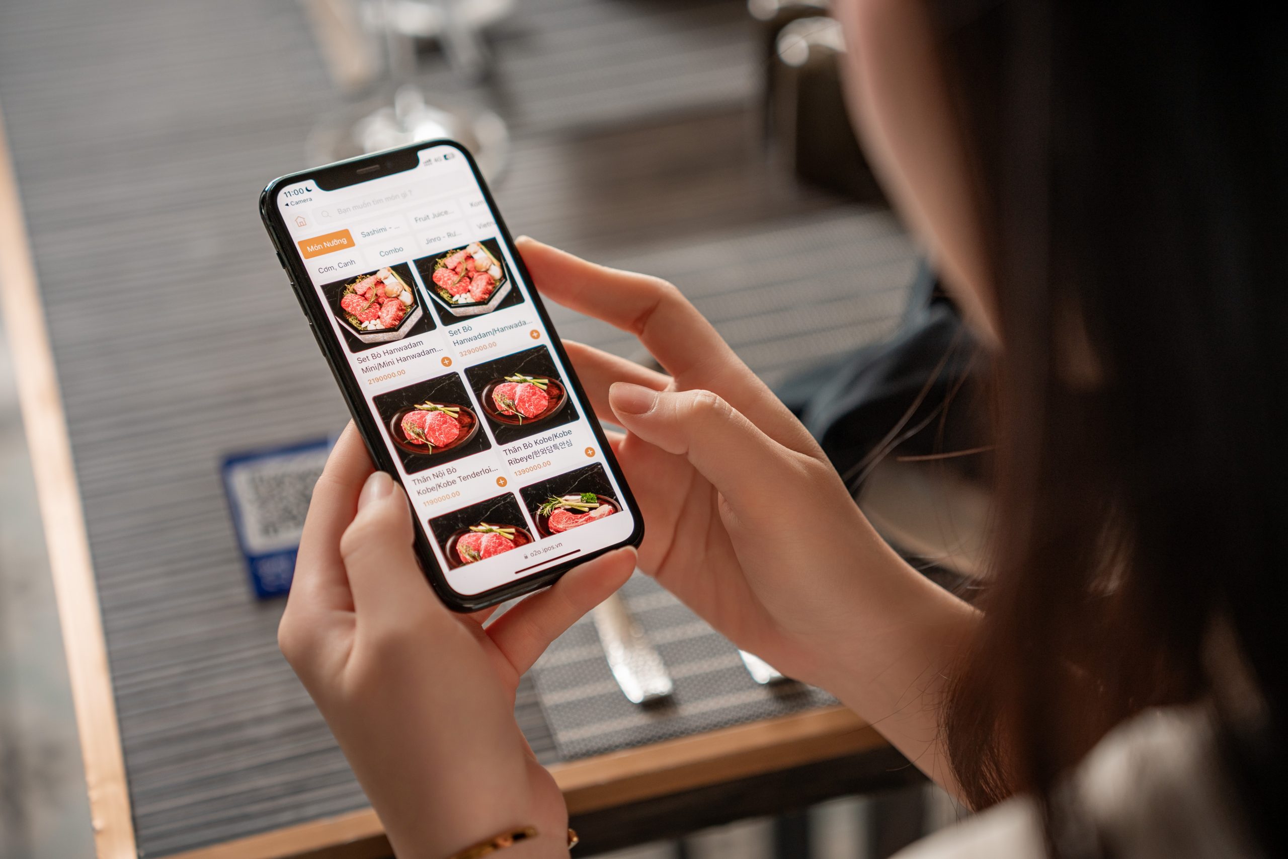 iPOS O2O - Giải pháp Menu điện tử