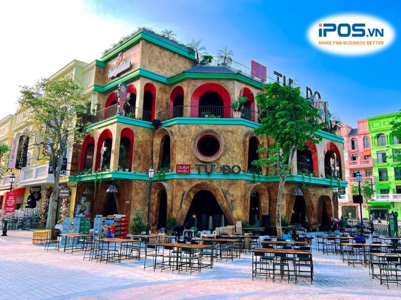 Nhậu mồi Việt, chill cảnh Ý tại Quán Nhậu Tự Do Mega Grand World Hà Nội