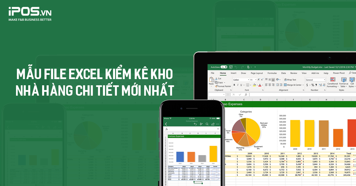 Mẫu file excel kiểm kê kho nhà hàng chi tiết mới nhất [update năm 2023]